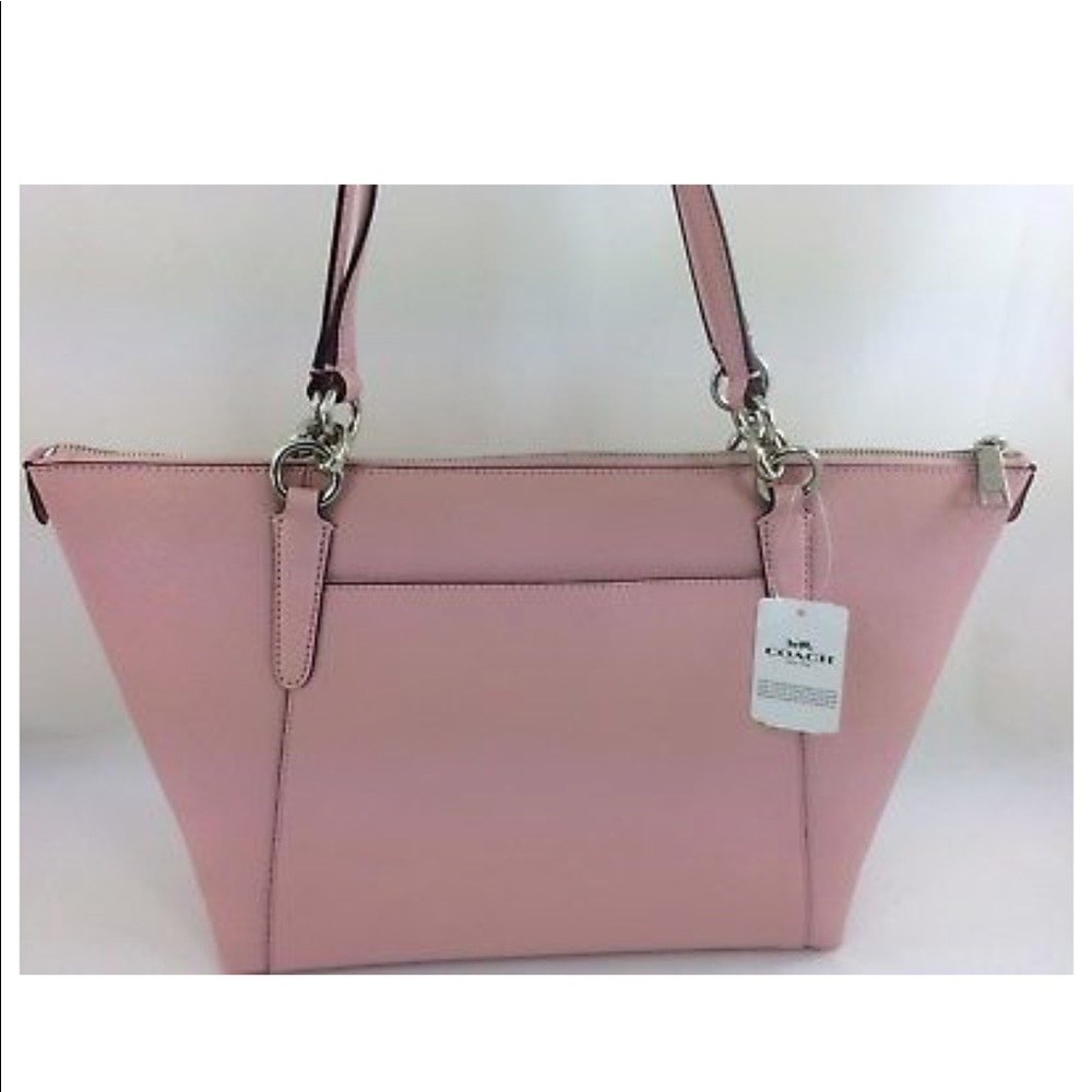 ๐ Blush Coach Tote- No wallet ๐ - Picture 5 of 8
